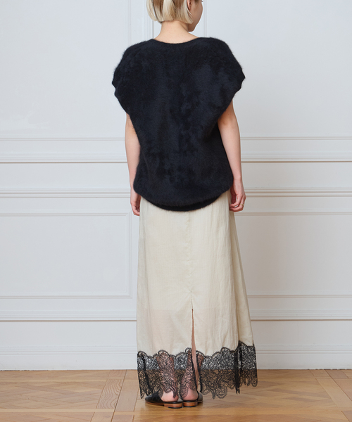 IENA LA BOUCLE（イエナラブークル）の「IENA LA BOUCLE シアーレースコンビスカート（スカート・レディース・ストーン・38/36）」の10枚目の写真