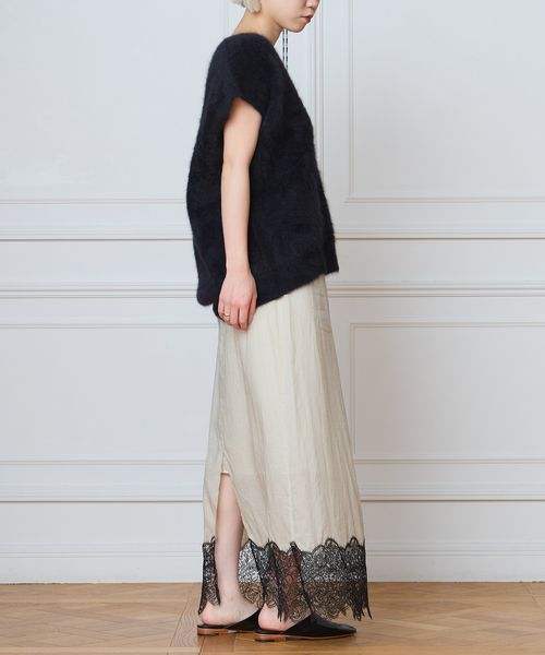 IENA LA BOUCLE（イエナラブークル）の「IENA LA BOUCLE シアーレースコンビスカート（スカート・レディース・ストーン・38/36）」の11枚目の写真