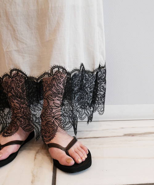 IENA LA BOUCLE（イエナラブークル）の「IENA LA BOUCLE シアーレースコンビスカート（スカート・レディース・ストーン・38/36）」の16枚目の写真