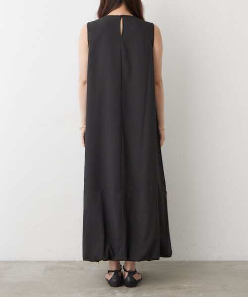 Remind me and forever（リマインドミーアンドフォーエバー）の「【OTONA】美シルエットノースリバルーンワンピース（ワンピース・レディース・カーキ/ブラック/ブラウン・FREE）」の16枚目の写真