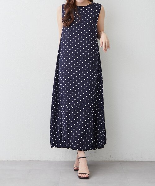 Remind me and forever（リマインドミーアンドフォーエバー）の「【OTONA】美シルエットノースリバルーンワンピース（ワンピース・レディース・カーキ/ブラック/ブラウン・FREE）」の22枚目の写真