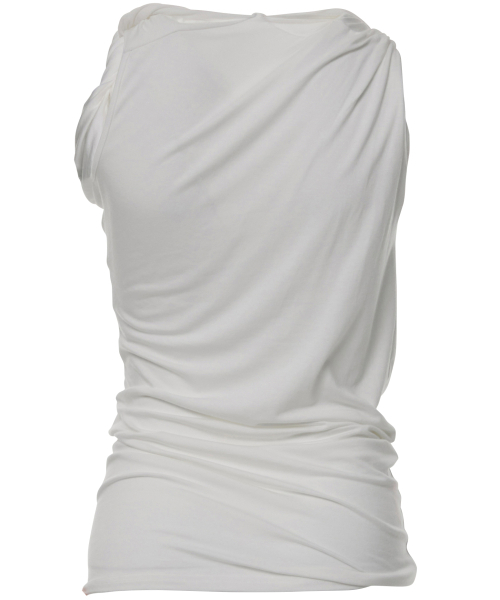 FLAREUP（フレアアップ）の「Braided Asymmetrical Sleeveless (FL-166_White)（Tシャツ/カットソー・レディース・ホワイト・OS）」の2枚目の写真