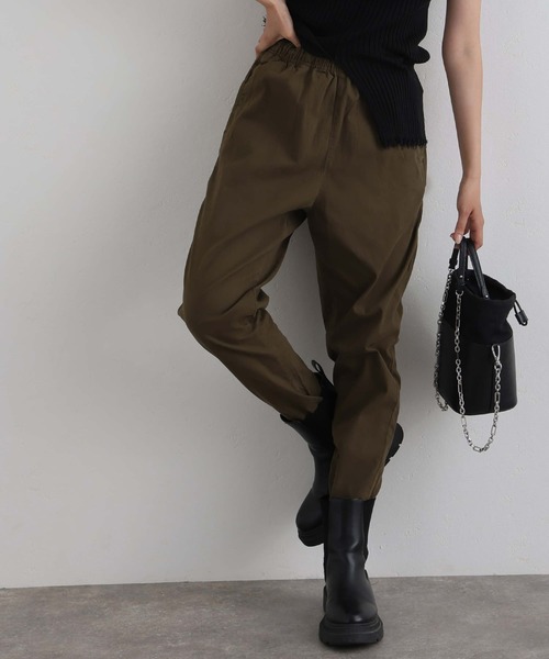 ElegChic（エレグシック）の「ルーズテーパードパンツ（その他パンツ・レディース・カーキ/ネイビー/ブルー/ベージュ/ブラック・M/XL/XXL/L/4L）」の3枚目の写真