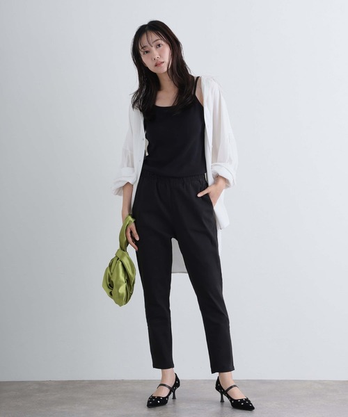ElegChic（エレグシック）の「ルーズテーパードパンツ（その他パンツ・レディース・カーキ/ネイビー/ブルー/ベージュ/ブラック・M/XL/XXL/L/4L）」の8枚目の写真
