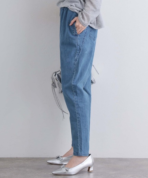 ElegChic（エレグシック）の「ルーズテーパードパンツ（その他パンツ・レディース・カーキ/ネイビー/ブルー/ベージュ/ブラック・M/XL/XXL/L/4L）」の11枚目の写真