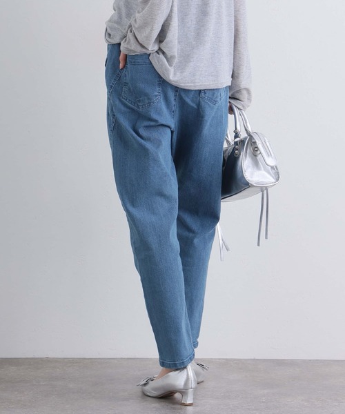 ElegChic（エレグシック）の「ルーズテーパードパンツ（その他パンツ・レディース・カーキ/ネイビー/ブルー/ベージュ/ブラック・M/XL/XXL/L/4L）」の12枚目の写真