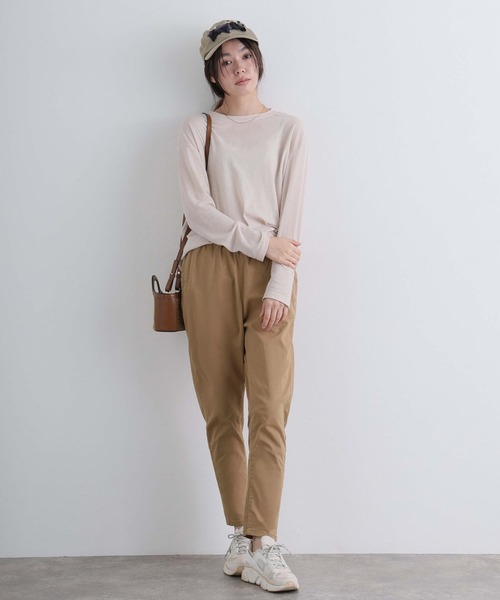 ElegChic（エレグシック）の「ルーズテーパードパンツ（その他パンツ・レディース・カーキ/ネイビー/ブルー/ベージュ/ブラック・M/XL/XXL/L/4L）」の19枚目の写真