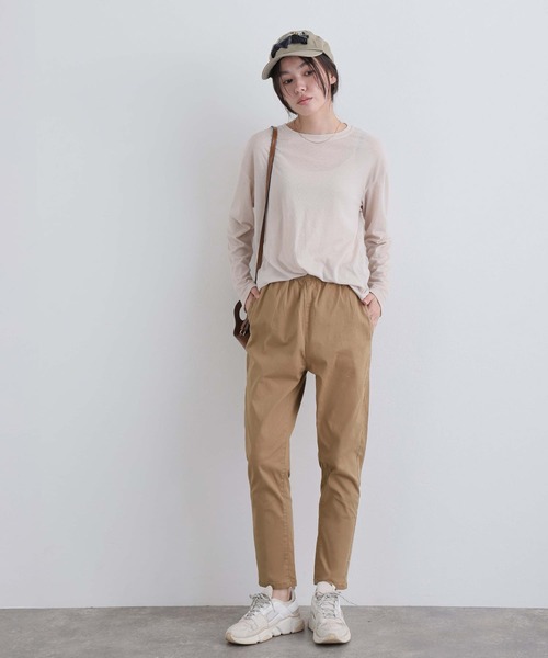 ElegChic（エレグシック）の「ルーズテーパードパンツ（その他パンツ・レディース・カーキ/ネイビー/ブルー/ベージュ/ブラック・M/XL/XXL/L/4L）」の21枚目の写真