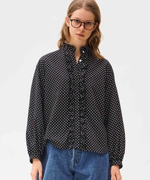 「LENO / リノ」POLKA DOTT BLOUSE