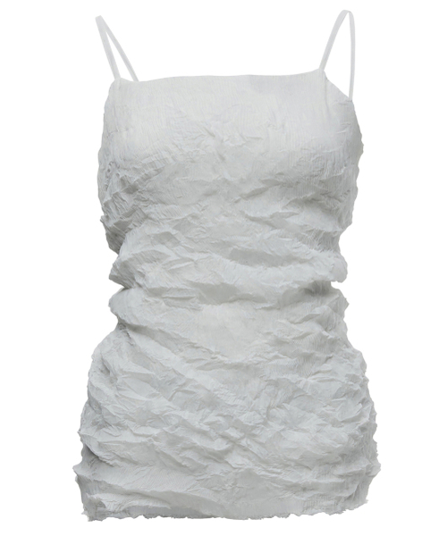 FLAREUP(フレアアップ)の「Organic Wrinkle Sleeveless (FL-179_White)(Tシャツ/カットソー・レディース・ホワイト・OS)」の5枚目の写真