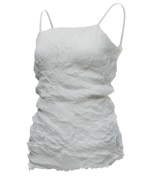 FLAREUP(フレアアップ)の「Organic Wrinkle Sleeveless (FL-179_White)(Tシャツ/カットソー・レディース・ホワイト・OS)」の6枚目の写真