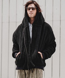 mj11707-Faded Corduroy Zip Up Hoodie コーデュロイジップアップ