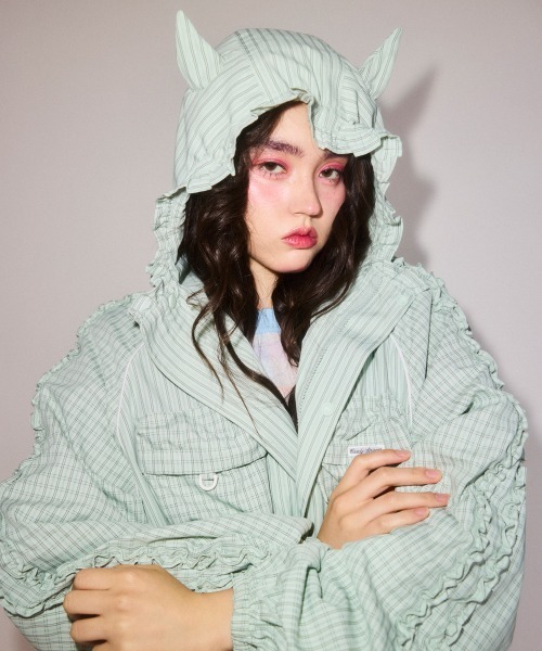 DEVIL STRIPE SHIRT BLOUSON（ブルゾン）｜Candy Stripper（キャンディ