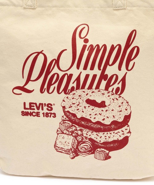 Levi's(リーバイス)の「Levi's/リーバイス エブリデイ グラフィック トートバッグ(トートバッグ・レディース・レッド・OS)」の6枚目の写真