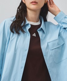 アディダス adidas クールフィーリング UVカット 襟付き 長袖シャツ