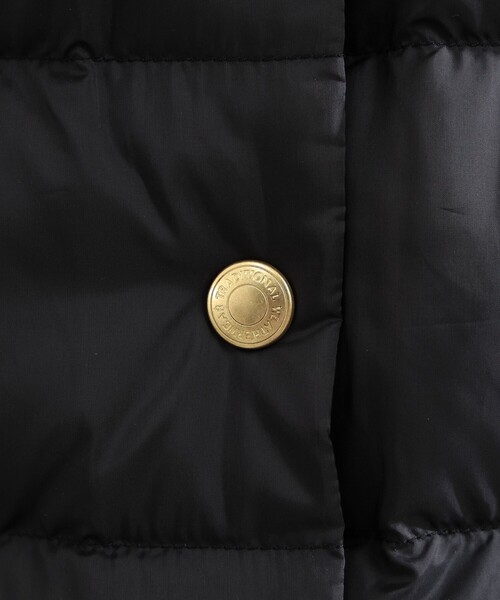 Demi-Luxe BEAMS(デミルクス ビームス)の「Traditional Weatherwear / ARKLEY LONG DOWN ジャケット(ダウンジャケット/コート・レディース・ブラック/ベージュ・36/34)」の19枚目の写真