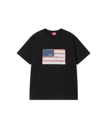 TNSW FLAG TEE BLACK
