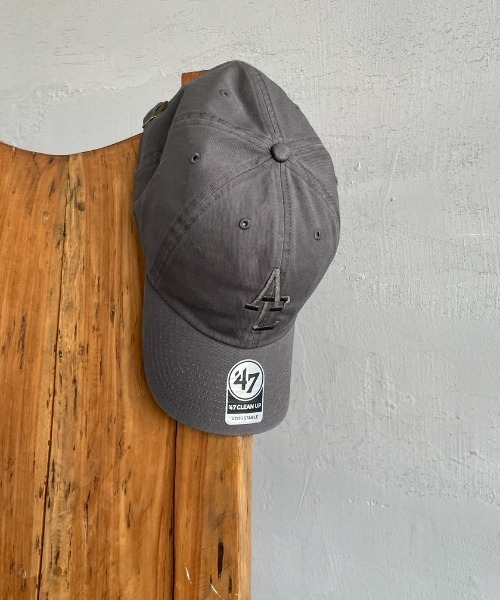 AMERICANA（アメリカーナ）の「[Americana/アメリカーナ] AC 47クリーンナップロゴ刺繍キャップ（キャップ・レディース・ブラック/ネイビー/チャコールグレー・ONE SIZE）」の5枚目の写真