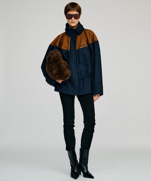 PRANK PROJECT(プランクプロジェクト)の「【2026Autumn Pre-Order】ストラクチャードマウンテンジャケット / Structured Mountain Jacket(マウンテンパーカー・レディース・ネイビー/ブラック/ブルー・FREE)」の5枚目の写真