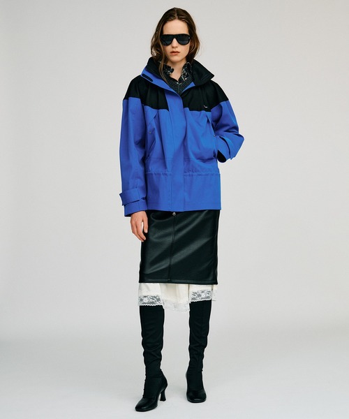 PRANK PROJECT(プランクプロジェクト)の「【2026Autumn Pre-Order】ストラクチャードマウンテンジャケット / Structured Mountain Jacket(マウンテンパーカー・レディース・ネイビー/ブラック/ブルー・FREE)」の6枚目の写真