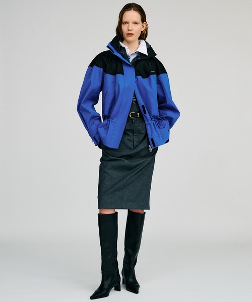 PRANK PROJECT(プランクプロジェクト)の「【2026Autumn Pre-Order】ストラクチャードマウンテンジャケット / Structured Mountain Jacket(マウンテンパーカー・レディース・ネイビー/ブラック/ブルー・FREE)」の8枚目の写真