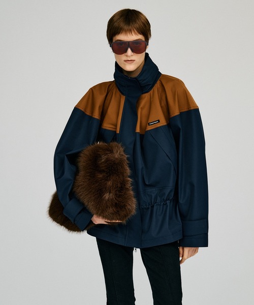 PRANK PROJECT(プランクプロジェクト)の「【2026Autumn Pre-Order】ストラクチャードマウンテンジャケット / Structured Mountain Jacket(マウンテンパーカー・レディース・ネイビー/ブラック/ブルー・FREE)」の10枚目の写真