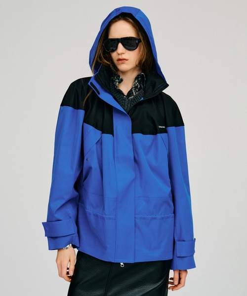 PRANK PROJECT(プランクプロジェクト)の「【2026Autumn Pre-Order】ストラクチャードマウンテンジャケット / Structured Mountain Jacket(マウンテンパーカー・レディース・ネイビー/ブラック/ブルー・FREE)」の13枚目の写真