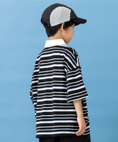 and D. petit main（アンドディープティマイン）の「【Dセレクト】ナイロンメッシュCAP（キャップ・キッズ・ブラック/レンガ・F）」の8枚目の写真
