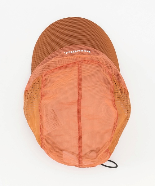 and D. petit main（アンドディープティマイン）の「【Dセレクト】ナイロンメッシュCAP（キャップ・キッズ・ブラック/レンガ・F）」の17枚目の写真