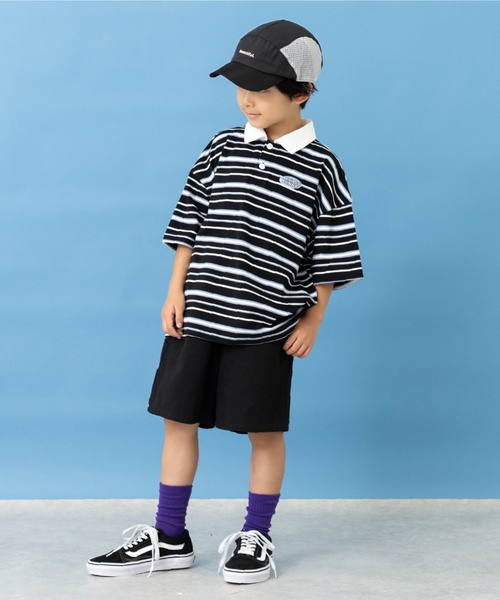 and D. petit main（アンドディープティマイン）の「【Dセレクト】ナイロンメッシュCAP（キャップ・キッズ・ブラック/レンガ・F）」の19枚目の写真