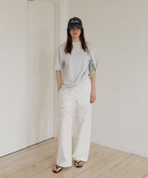 Linen Layer Pants_Ivory