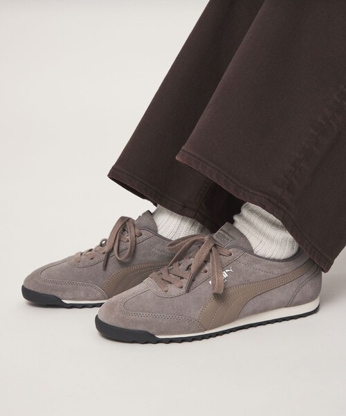 PUMA（プーマ）の「＜スタイリスト 兵藤千尋さんコラボ・PUMA＞アリゾナ スニーカー / ARIZONA（スニーカー・レディース・グレー・24cm/23.5cm/23cm/22.5cm/25cm/24.5cm）」の11枚目の写真