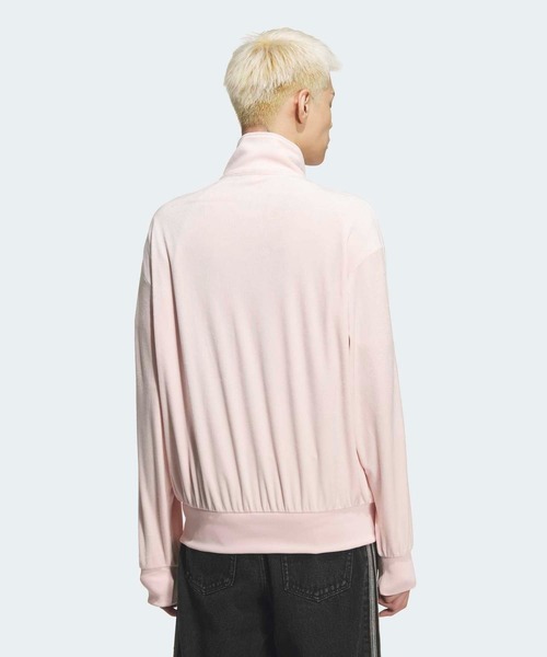 adidas（アディダス）の「FB TT ベロア  / ファイヤーバード トラックトップ ベロア / ジャージ / トラックジャケット / アディダスオリジナルス adidas Originals（ジャージ・メンズ・ピンク系その他・XX-LARGE/XX-SMALL/3XL/LARGE/MEDIUM/SMALL/X-LARGE/X-SMALL）」の7枚目の写真