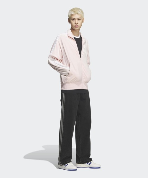 adidas（アディダス）の「FB TT ベロア  / ファイヤーバード トラックトップ ベロア / ジャージ / トラックジャケット / アディダスオリジナルス adidas Originals（ジャージ・メンズ・ピンク系その他・XX-LARGE/XX-SMALL/3XL/LARGE/MEDIUM/SMALL/X-LARGE/X-SMALL）」の10枚目の写真