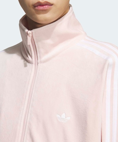 adidas（アディダス）の「FB TT ベロア  / ファイヤーバード トラックトップ ベロア / ジャージ / トラックジャケット / アディダスオリジナルス adidas Originals（ジャージ・メンズ・ピンク系その他・XX-LARGE/XX-SMALL/3XL/LARGE/MEDIUM/SMALL/X-LARGE/X-SMALL）」の8枚目の写真