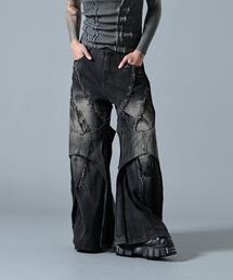 MAVYTH/メヴィス/SHADOW VEIN BAGGY JEANS