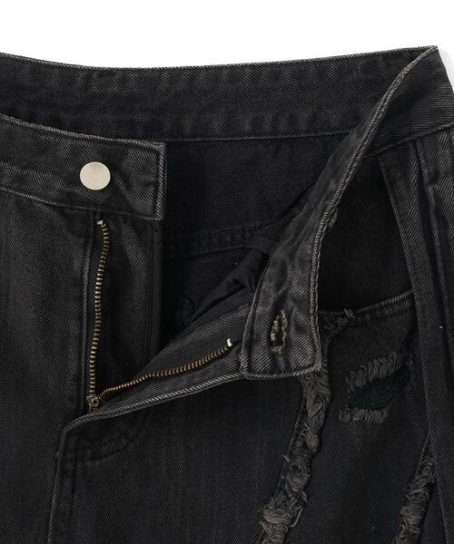 L.H.P（エルエイチピー）の「MAVYTH/メヴィス/SHADOW VEIN BAGGY JEANS（デニムパンツ・メンズ・ブラック・XL/L）」の17枚目の写真