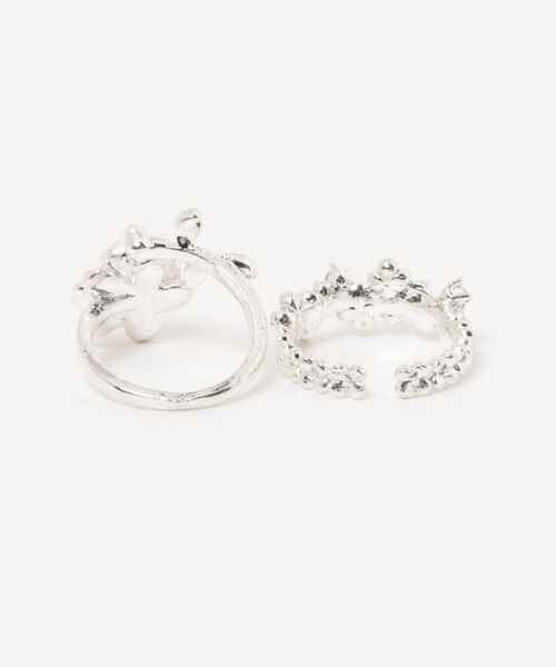 tone（トーン）の「【88eighty-eight】ふんわりピンクCUTEフラワーリング2点セット【import】(MA)（リング・レディース・ピンク・FREE）」の7枚目の写真