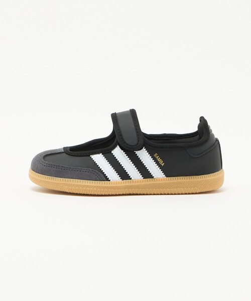 adidas Originals(アディダスオリジナルス)の「【WEB限定】<adidas Originals>SAMBA メリージェーン / キッズ 17cm-21cm(スニーカー・キッズ・ブラック・19cm/18cm/21cm/20cm/17cm)」の2枚目の写真