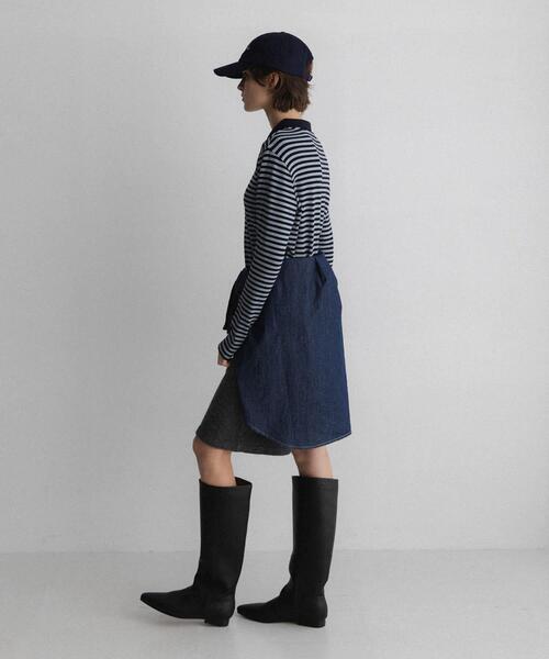 URBAN RESEARCH Sonny Label(アーバンリサーチサニーレーベル)の「マルチボーダースムースポロシャツ(ポロシャツ・レディース・ネイビー/レッド/オフホワイト・FREE)」の16枚目の写真