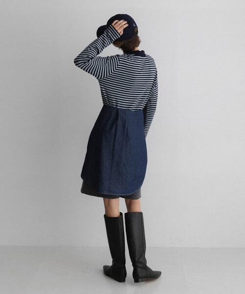 URBAN RESEARCH Sonny Label(アーバンリサーチサニーレーベル)の「マルチボーダースムースポロシャツ(ポロシャツ・レディース・ネイビー/レッド/オフホワイト・FREE)」の17枚目の写真