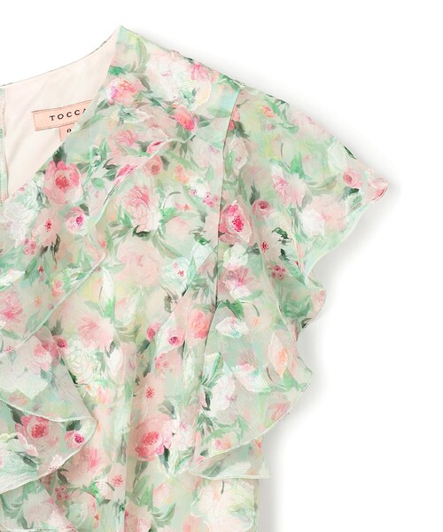 TOCCA(トッカ)の「GLASS ROSE ドレス(ワンピース・レディース・ネイビー系5・0/2/4/6)」の15枚目の写真