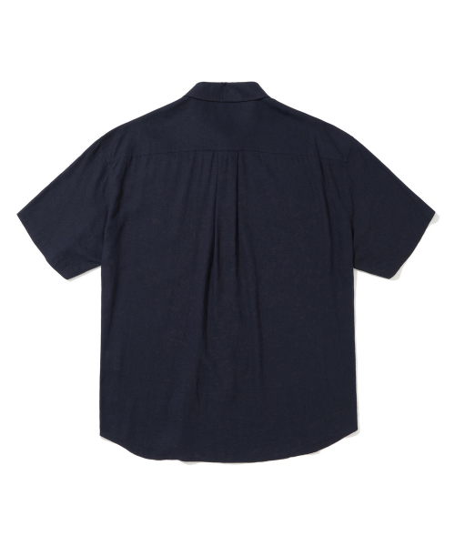 SIIIIDO(シド)の「SENATOR HALF SHIRT(NAVY)(シャツ/ブラウス・メンズ・その他・2/4/3)」の3枚目の写真