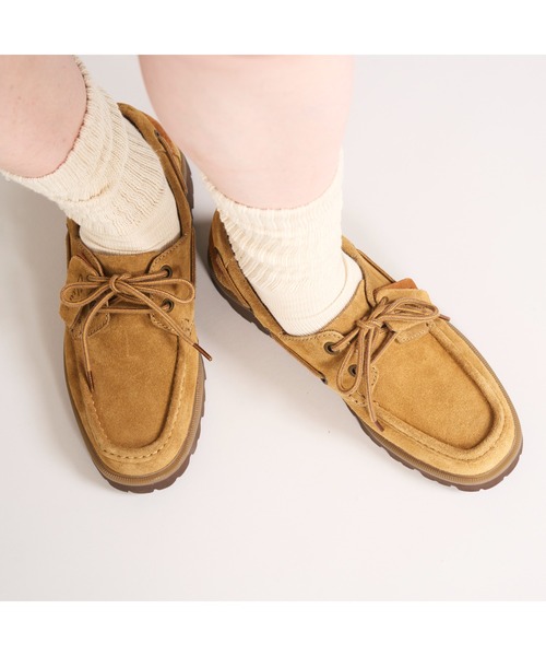 Clarks(クラークス)の「Cleyhill Boat/クレイヒルボート(ウィートスエード)(モカシン/デッキシューズ・メンズ・ブラウン・UK6/UK6.5/UK7/UK7.5/UK8/UK8.5/UK9/UK9.5/UK10)」の12枚目の写真