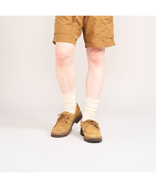 Clarks(クラークス)の「Cleyhill Boat/クレイヒルボート(ウィートスエード)(モカシン/デッキシューズ・メンズ・ブラウン・UK6/UK6.5/UK7/UK7.5/UK8/UK8.5/UK9/UK9.5/UK10)」の8枚目の写真
