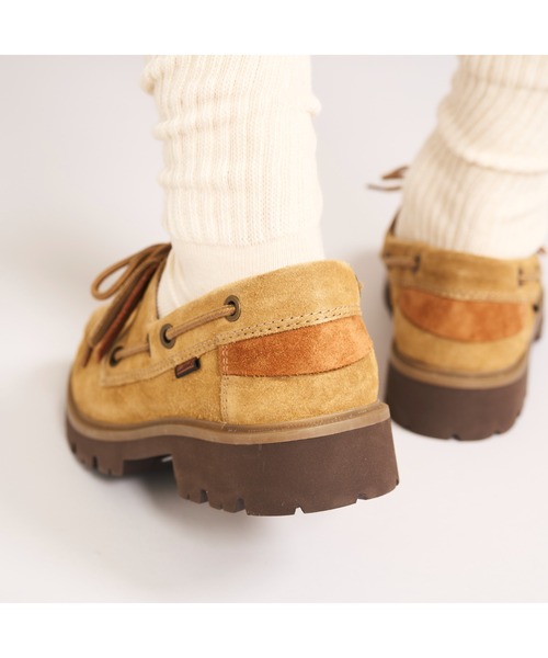 Clarks(クラークス)の「Cleyhill Boat/クレイヒルボート(ウィートスエード)(モカシン/デッキシューズ・メンズ・ブラウン・UK6/UK6.5/UK7/UK7.5/UK8/UK8.5/UK9/UK9.5/UK10)」の13枚目の写真