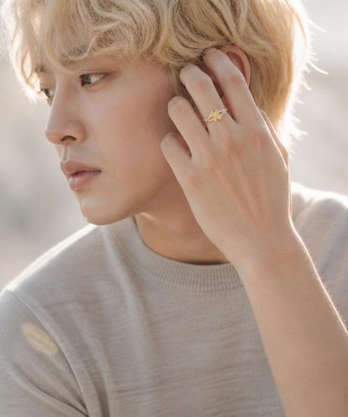 Burner(バーナー)の「【Cle・stone(クレストーン)】925シルバー 3ストーン クローバーリング cle-ring-25-56【RBTS】(リング・レディース・イエロー/グリーン/グリーン系その他/パープル/レッド・FREE)」の18枚目の写真