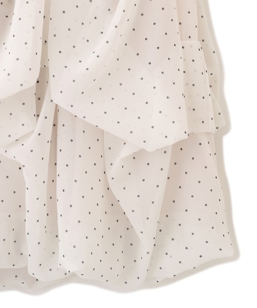 JILL by JILL STUART（ジルバイジルスチュアート）の「タックバルーンドッキングワンピース（ワンピース・レディース・グレー/ピンク/ブラック・FREE）」の14枚目の写真