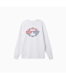 MNS x American apparel Run Club Long-Sleeves_White