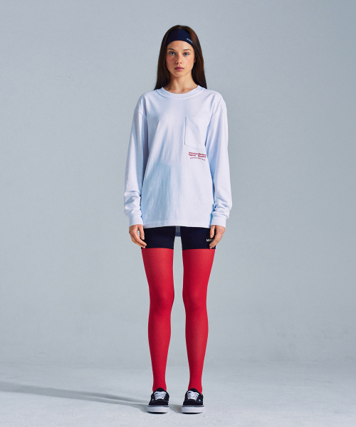 MENASOO(ミナス)の「MNS x American apparel Run Club Long-Sleeves_White(Tシャツ/カットソー・レディース・ホワイト・SMALL/MEDIUM)」の2枚目の写真